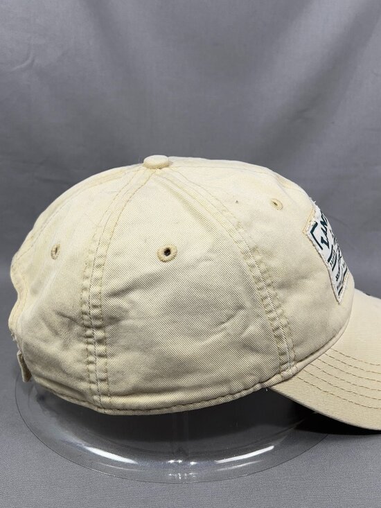 Landshark Lager Beer Strapback Hat Cap Distressed Khaki Trucker Golfer Dad Mens - Picture 5 of 14